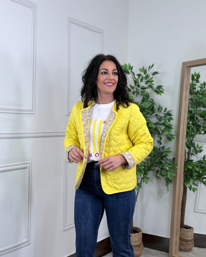CHAQUETA SUN AMARILLA