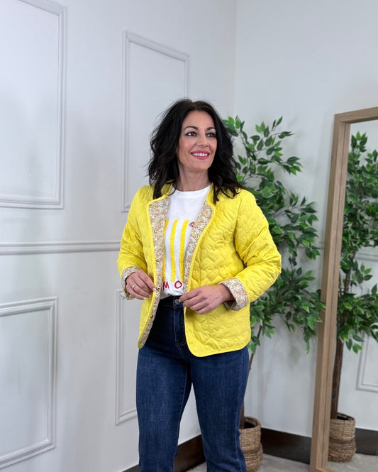 CHAQUETA SUN AMARILLA