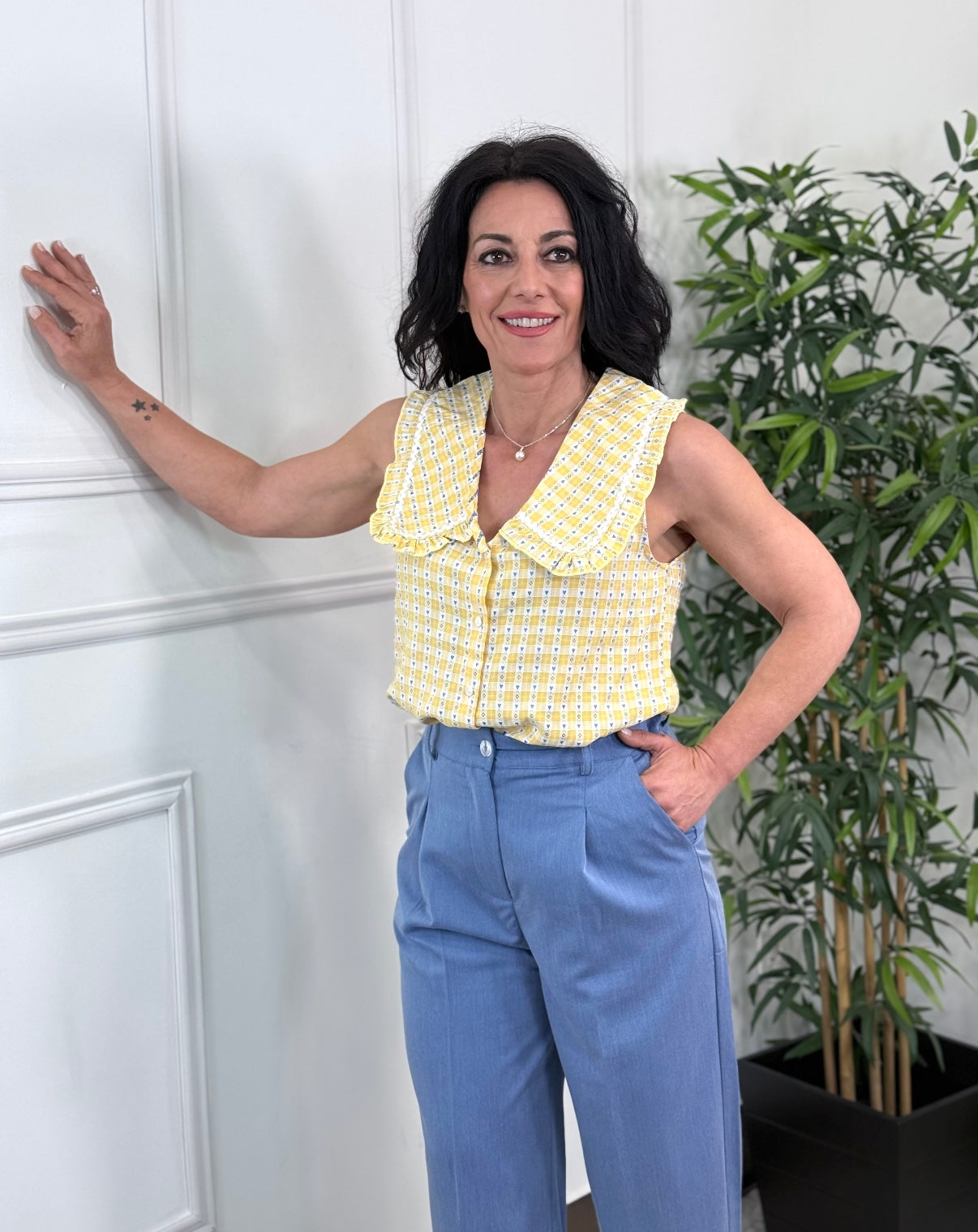 BLUSA BABETTE AMARILLO
