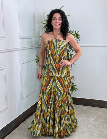 VESTIDO TROPICAL VERDE