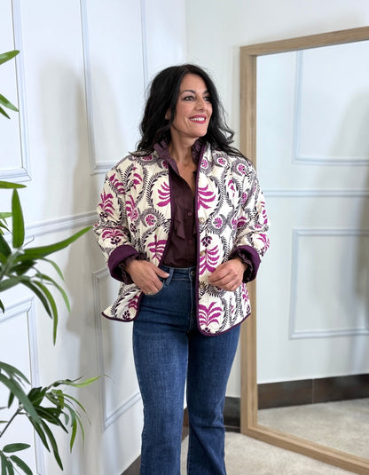 CHAQUETA ARIZONA VINO