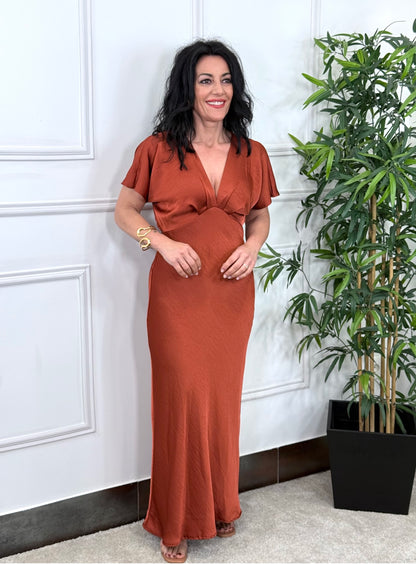 VESTIDO AMELIA TEJA