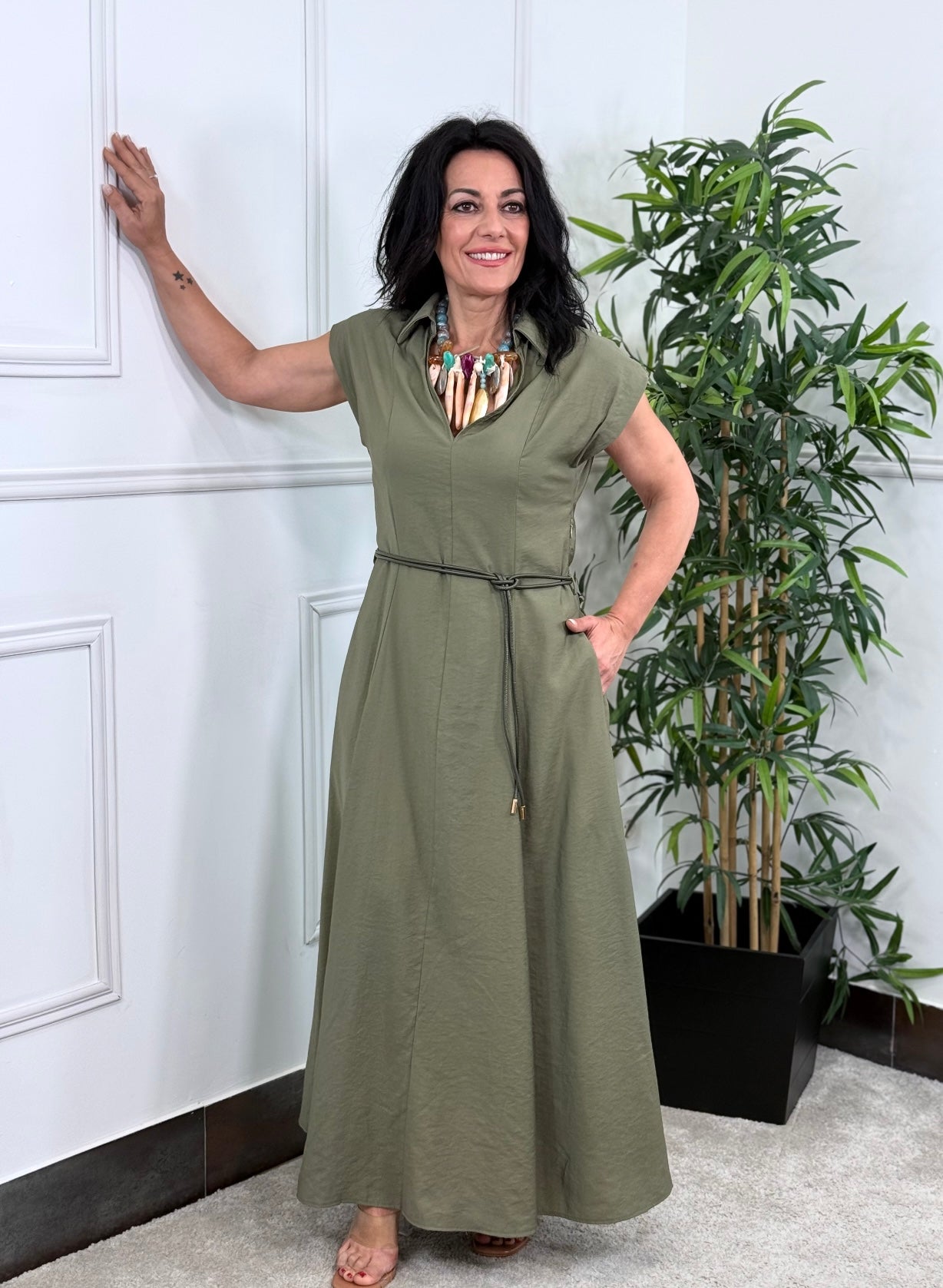 VESTIDO MIKONOS VERDE