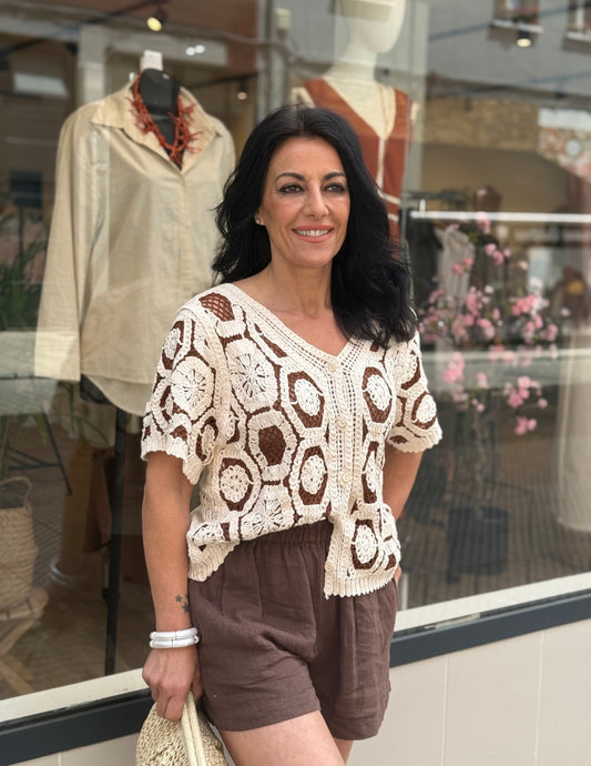 CAMISA CROCHET DOLCE