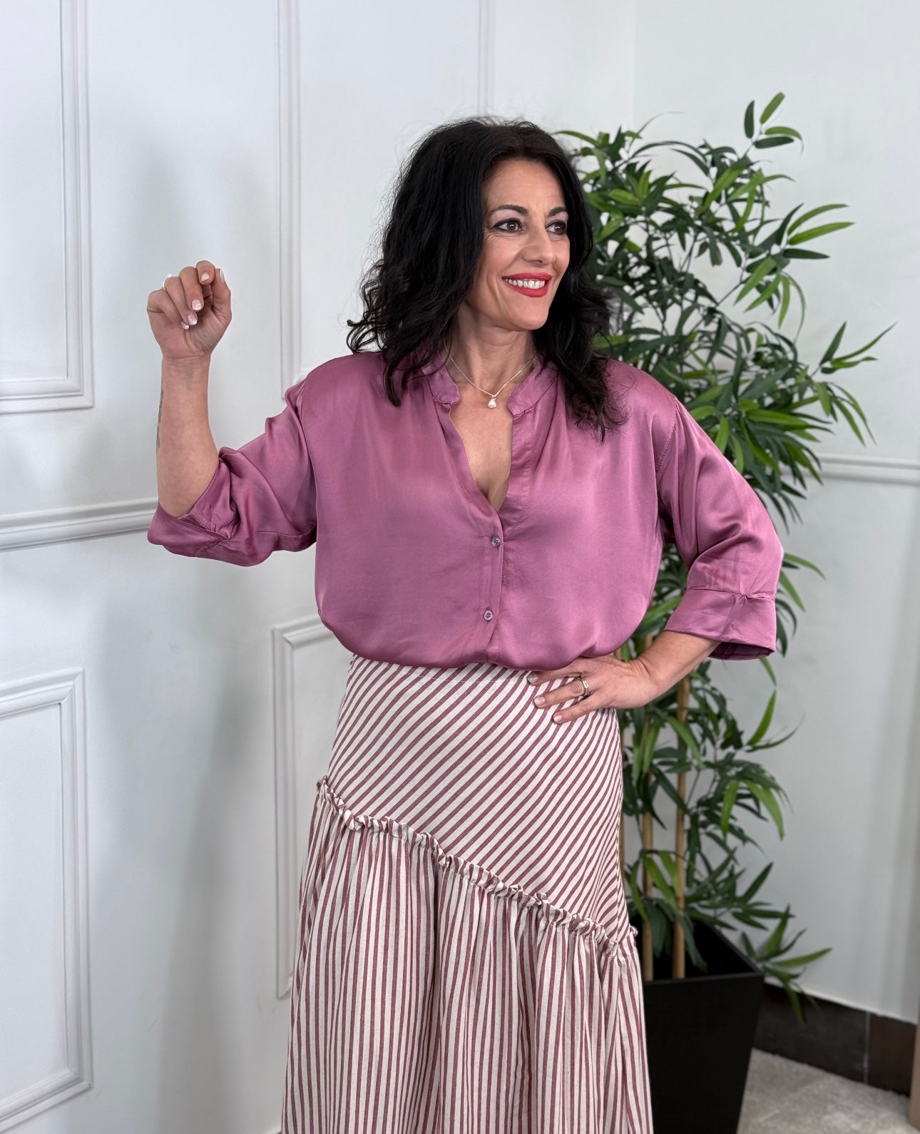 CAMISA ATELIER MALVA