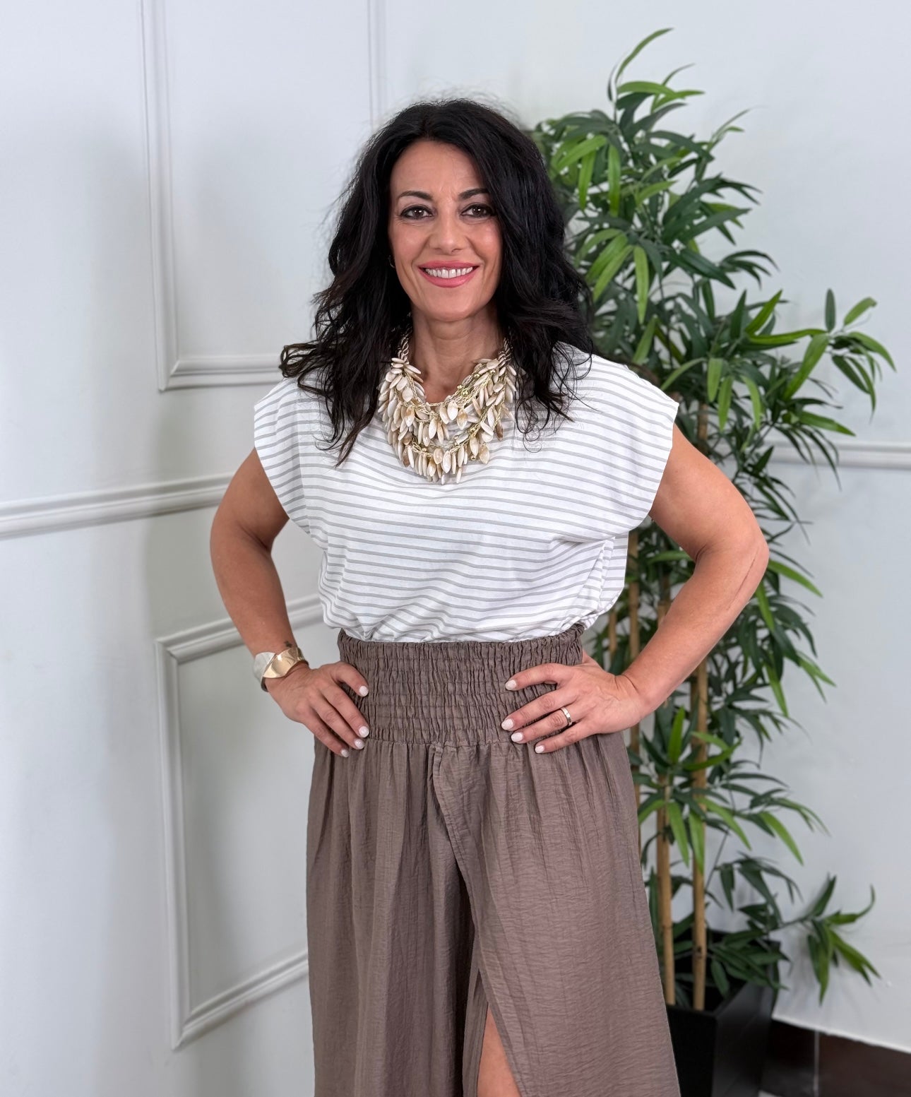 CAMISETA TRENDDING BLANCA