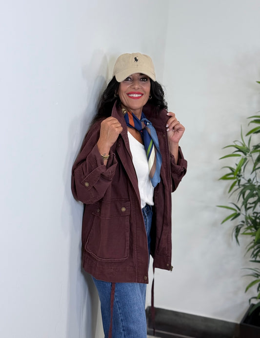 CHAQUETA MONREY BURDEOS