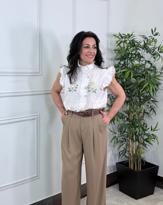 BLUSA HANNA BORDADA