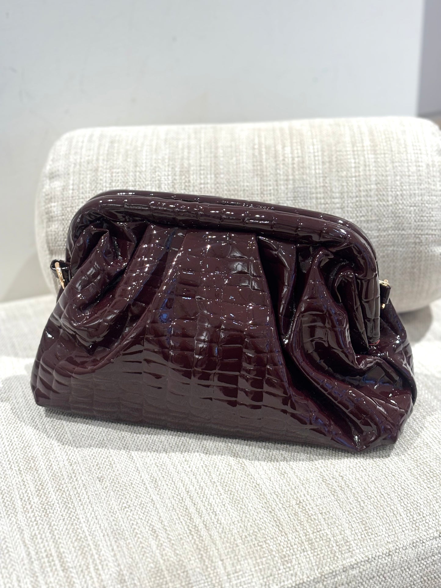 CLUTCH CHAROL BURDEOS