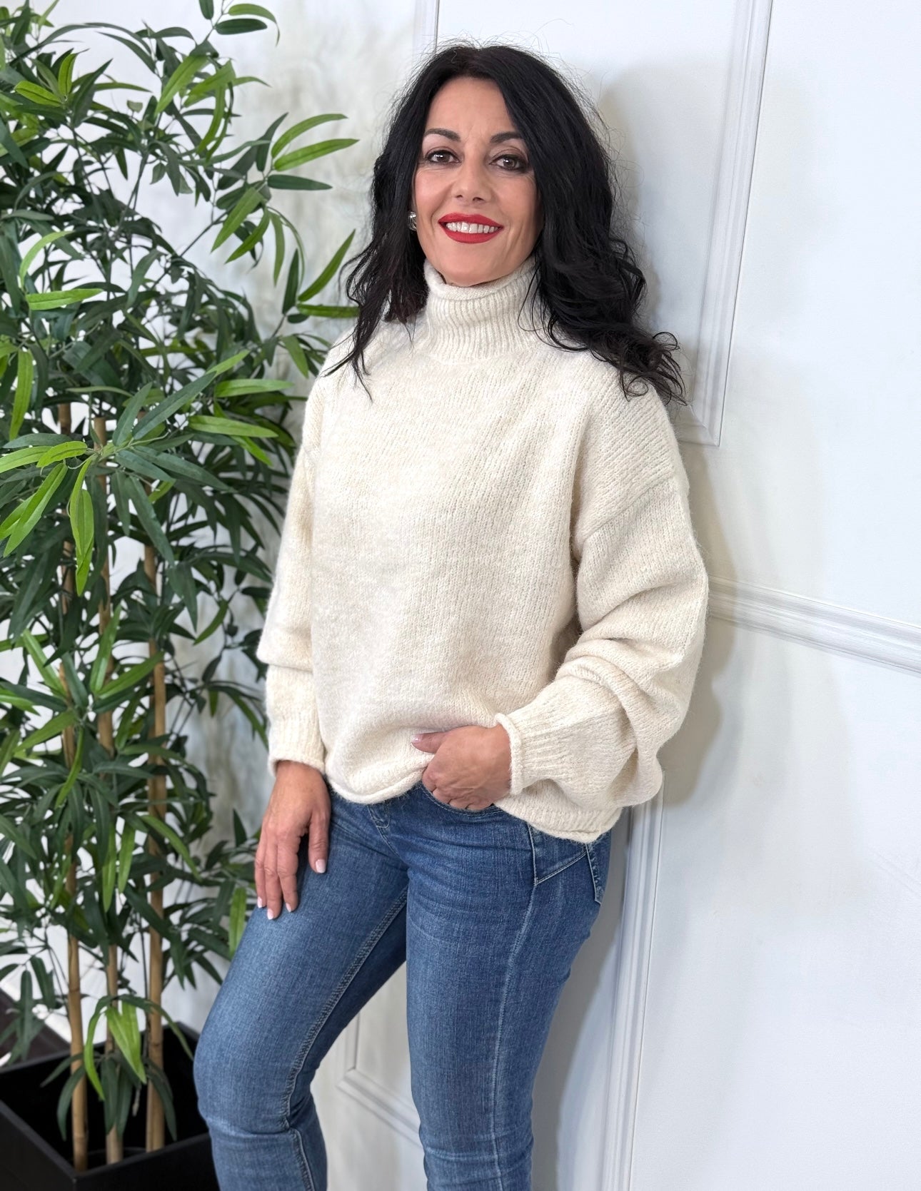 JERSEY PERKINS BEIGE