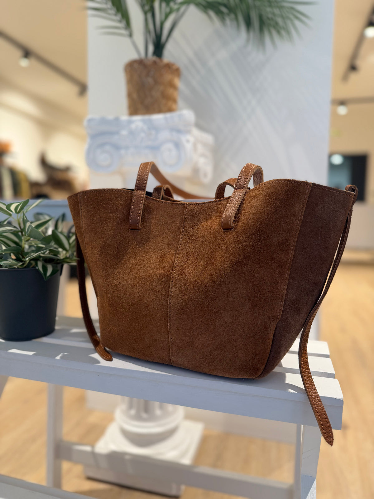 BOLSO TOTE NEW CAMEL