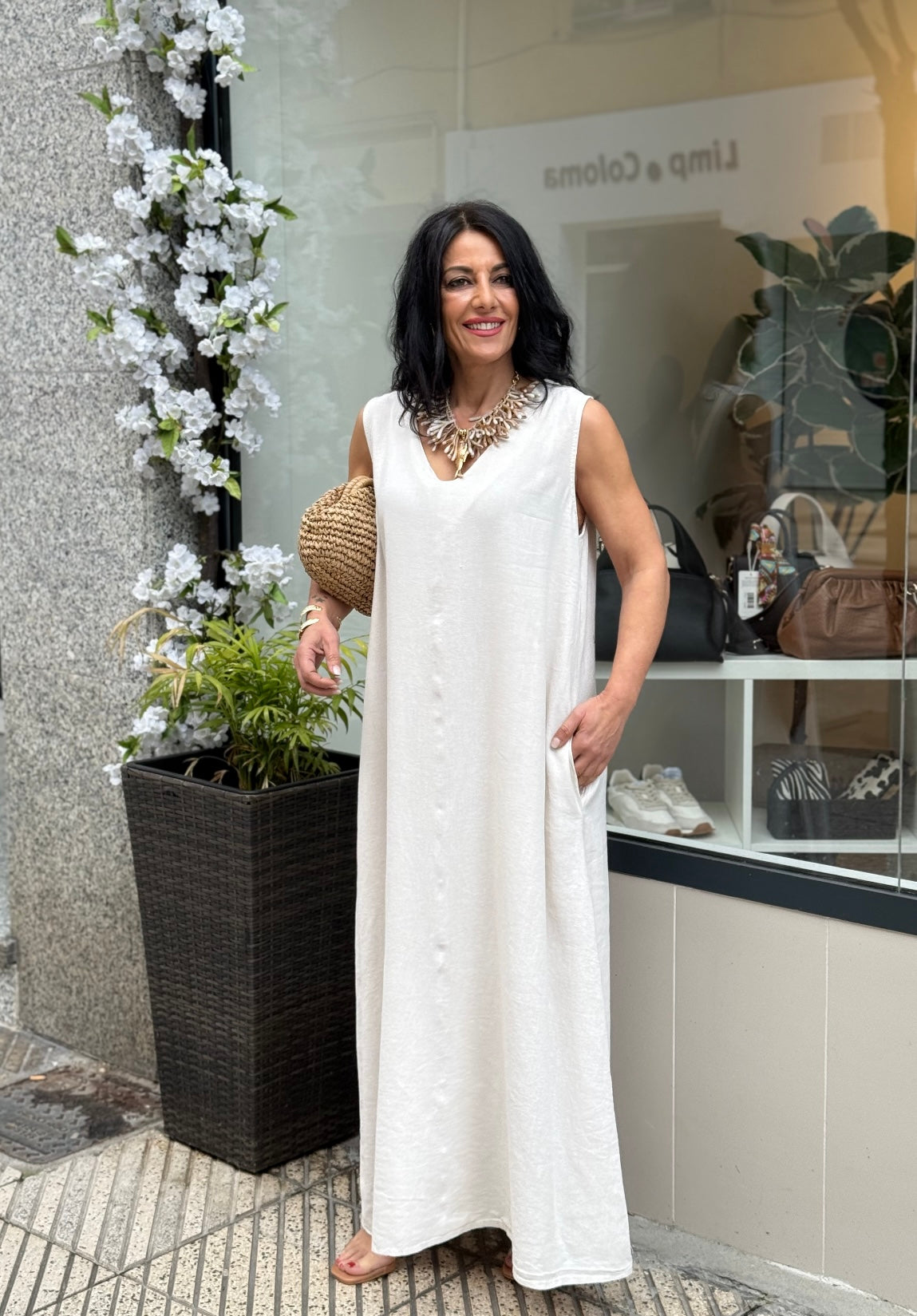 VESTIDO TALÍA BEIGE