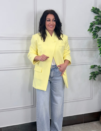 BLAZER BOTÓN AMARILLA