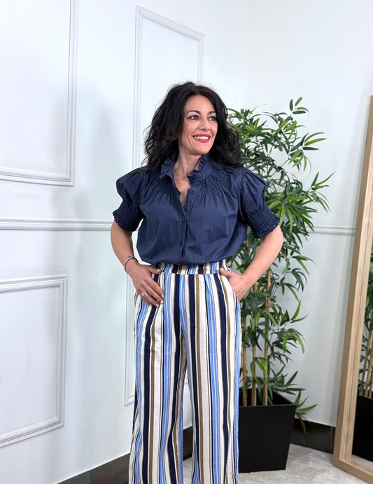 BLUSA LINA MARINO