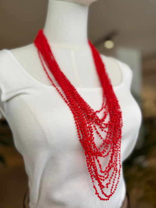 COLLAR NUBE ROJO