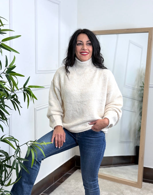 JERSEY PERKINS BEIGE