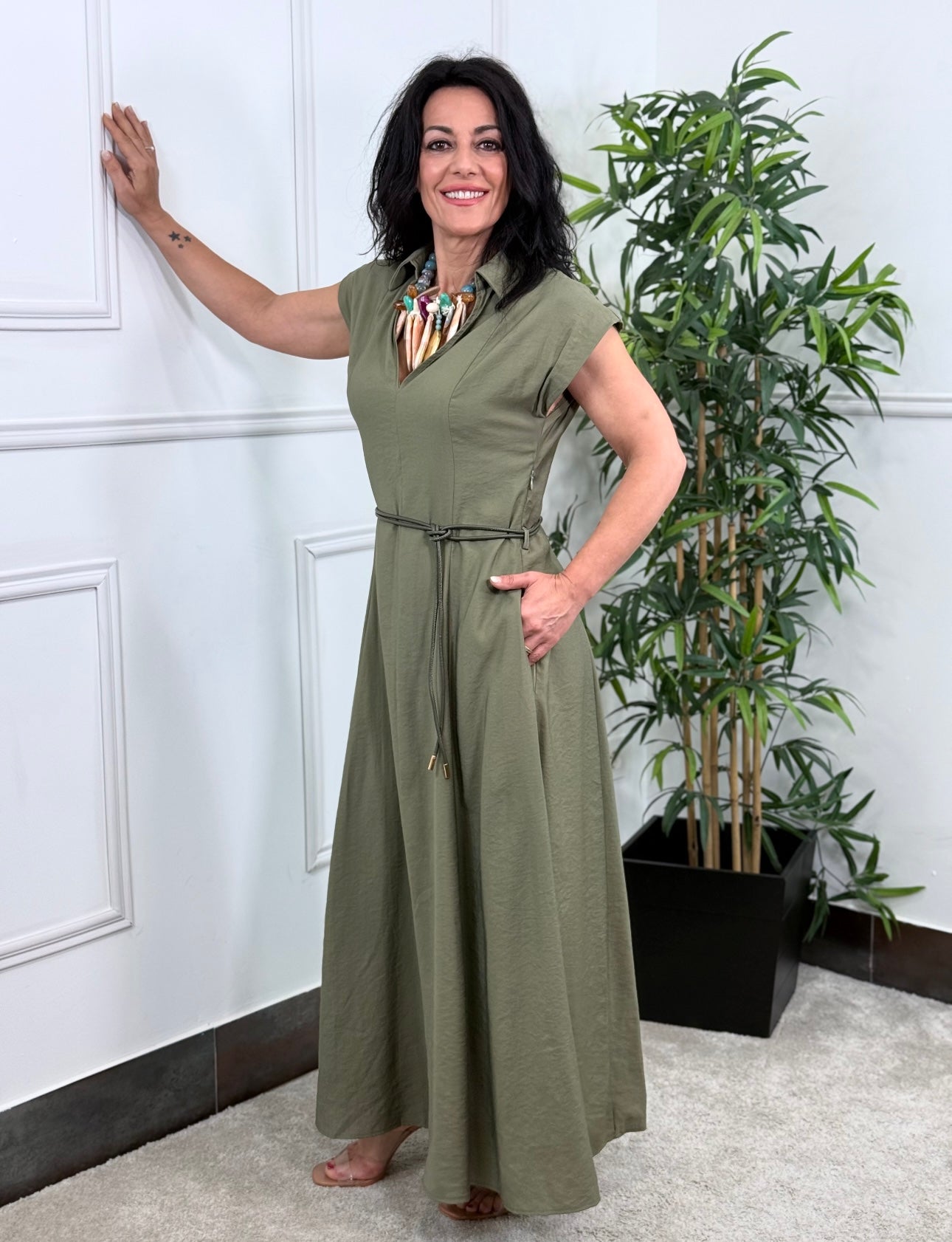 VESTIDO MIKONOS VERDE