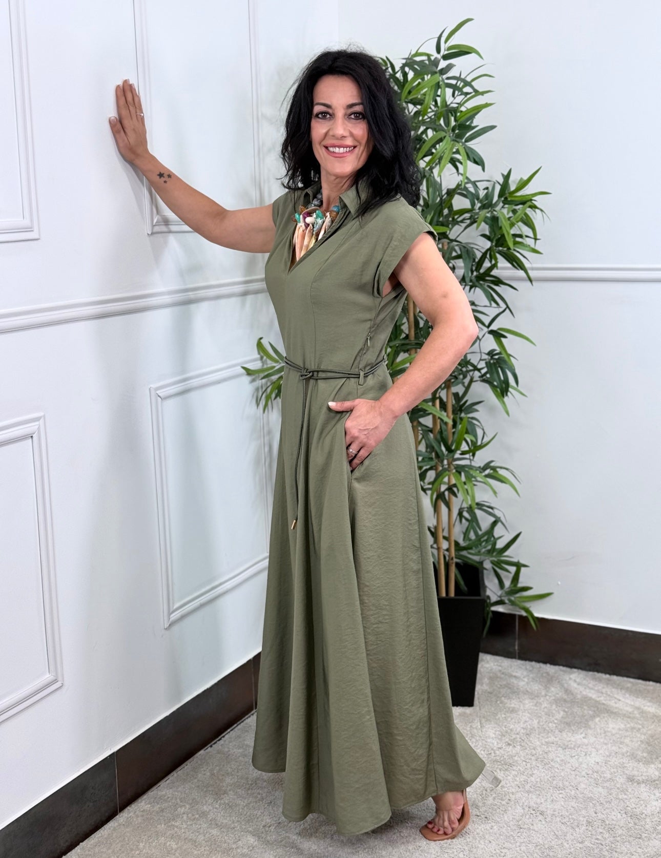VESTIDO MIKONOS VERDE