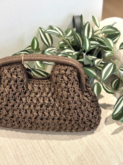 BOLSO CLUTCH BOCO CHOCOLATE