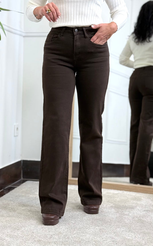 PANTALÓN TINA CHOCOLATE