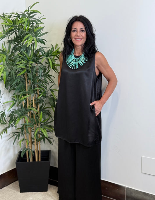 BLUSA MOON NEGRA