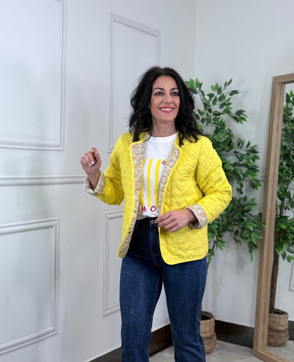 CHAQUETA SUN AMARILLA