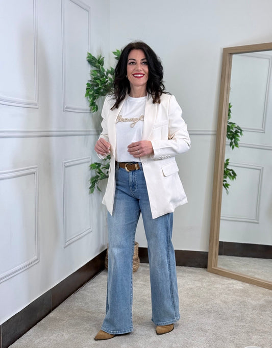 BLAZER BASIC CREAM