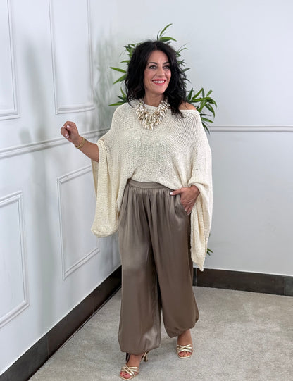 JERSEY CAPA ATELIER BEIGE