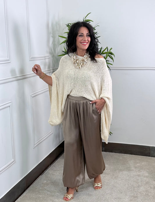 JERSEY CAPA ATELIER BEIGE