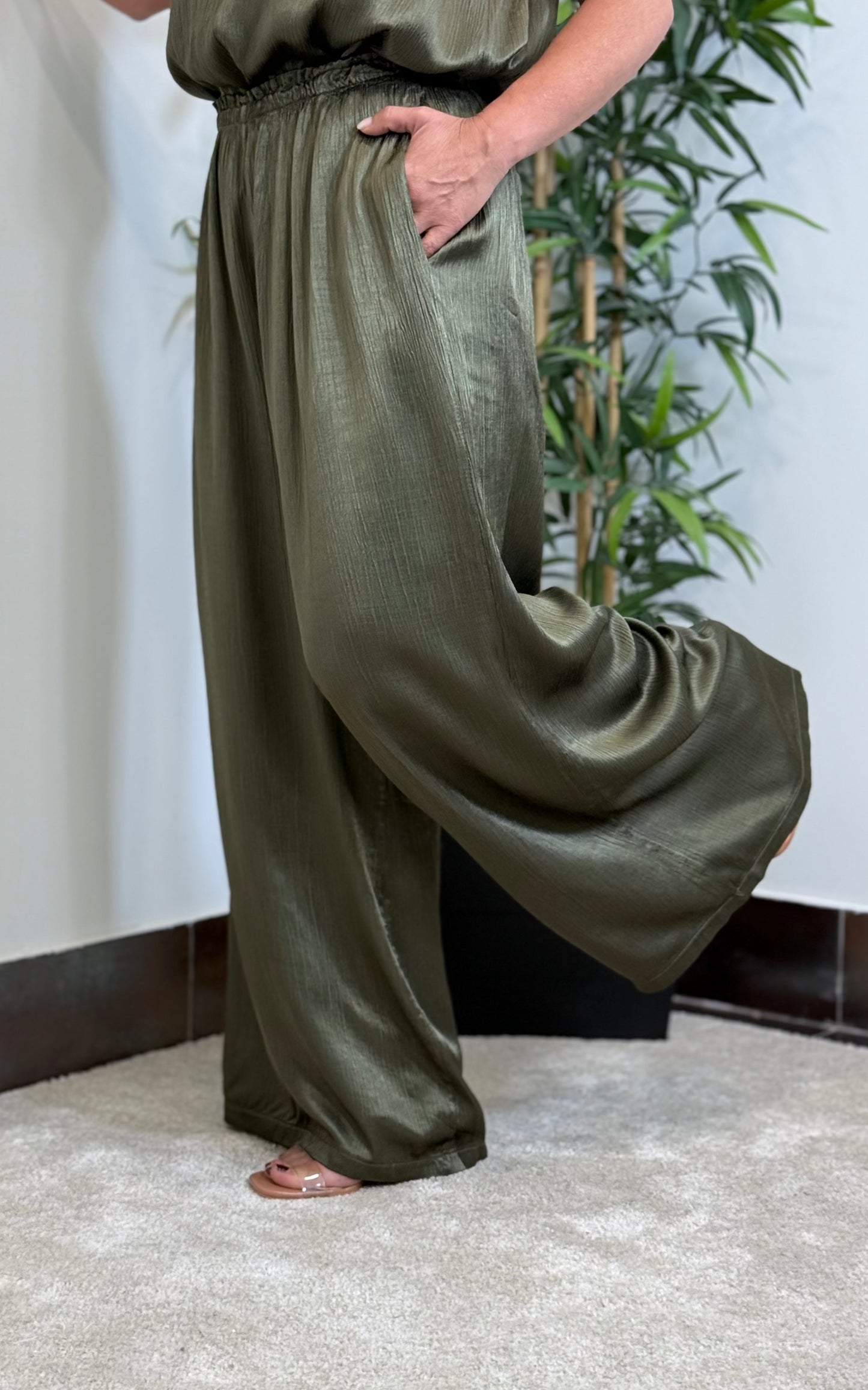 PANTALÓN COOL VERDE