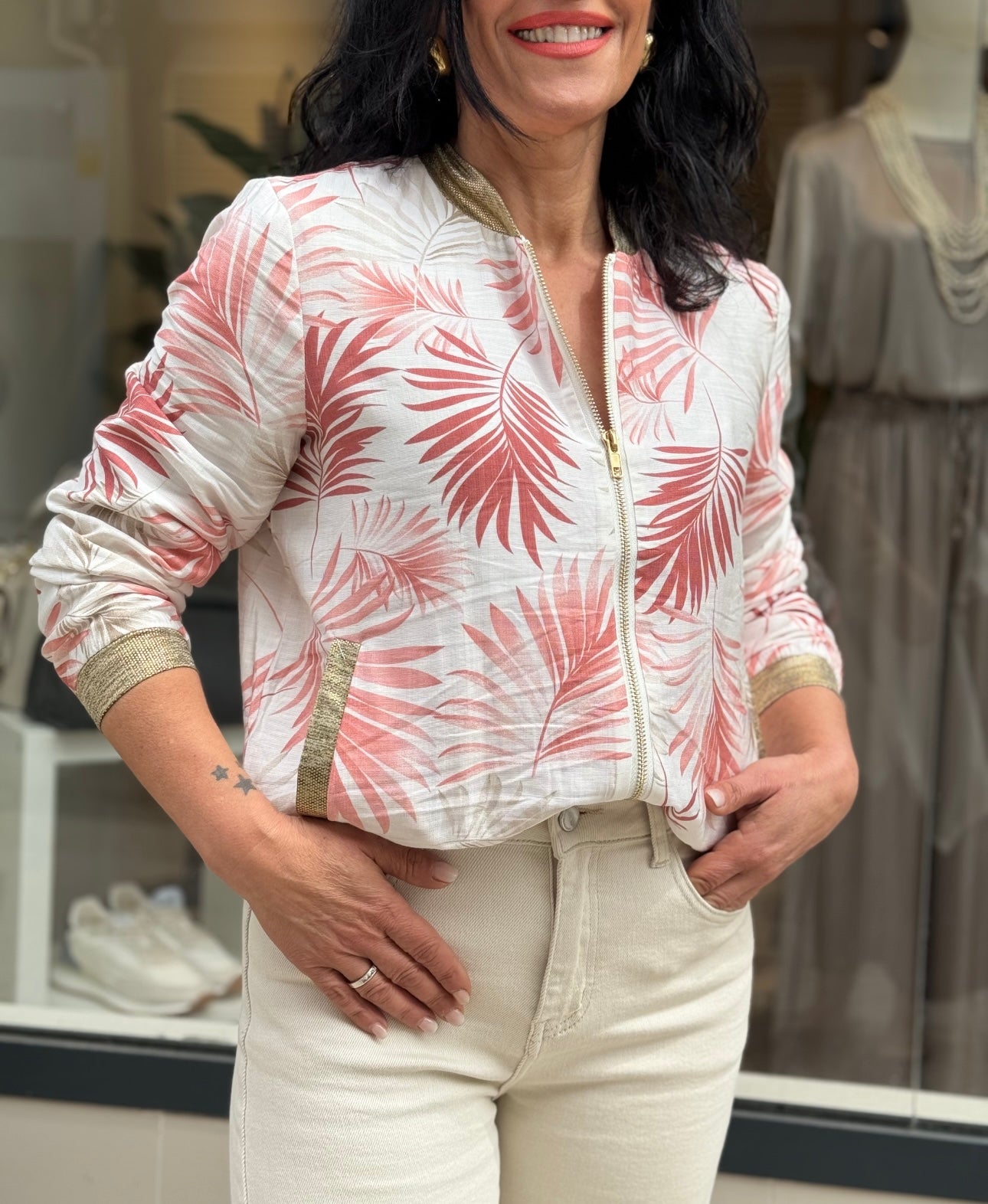 CHAQUETA CORAL GOLD