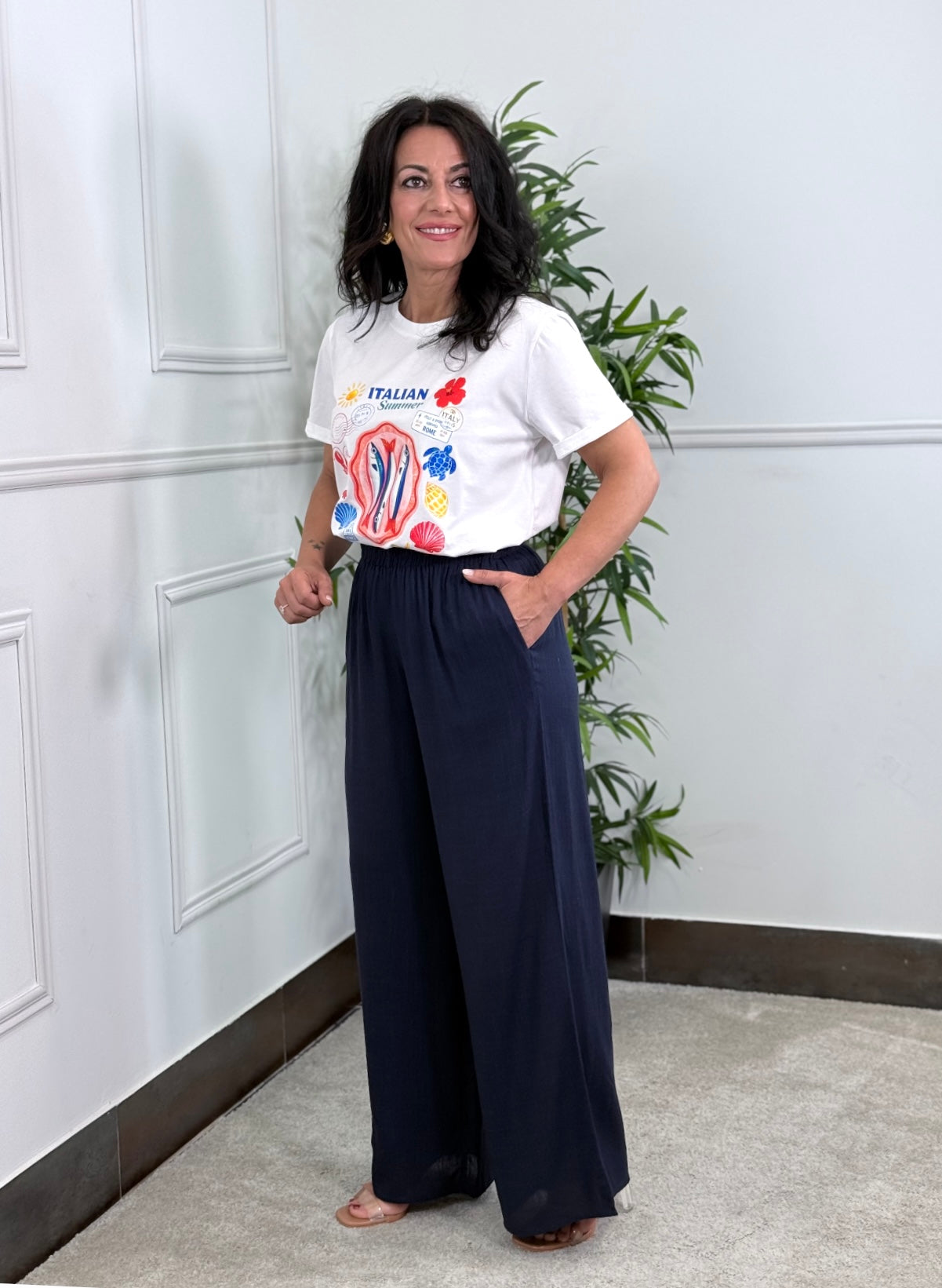 PANTALÓN CAMELIA MARINO LINO