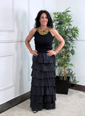 FALDA BOHO NEGRA