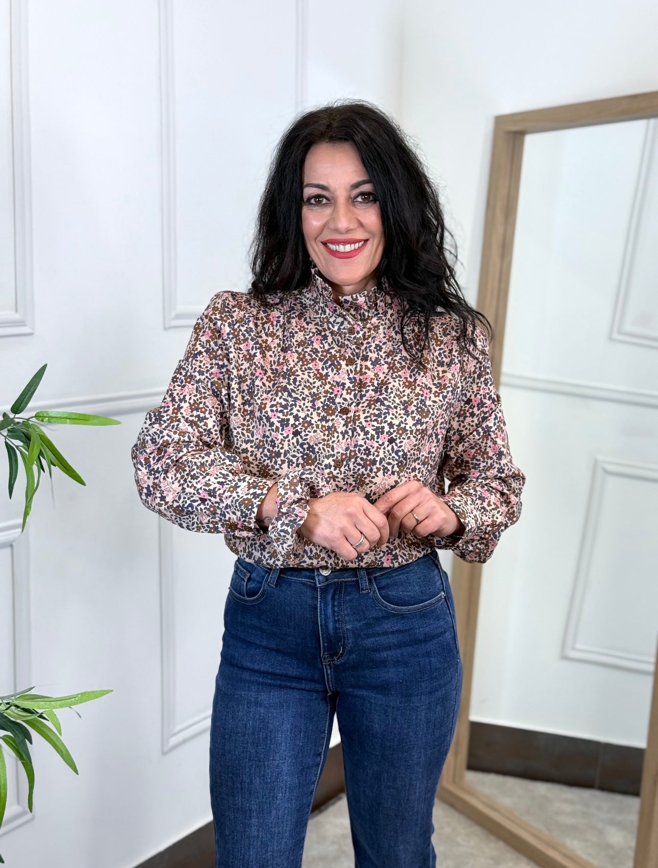 CAMISA FLOR COLETERO