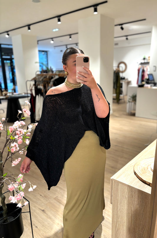 JERSEY CAPA ATELIER NEGRA
