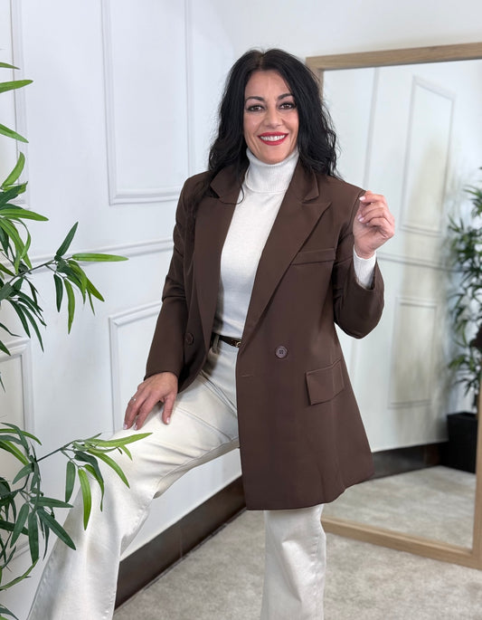 BLAZER NEW CHOCOLATE