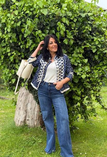 CHAQUETA MADAME AZUL
