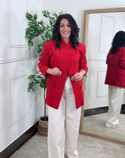 BLAZER BOTÓN ROJA