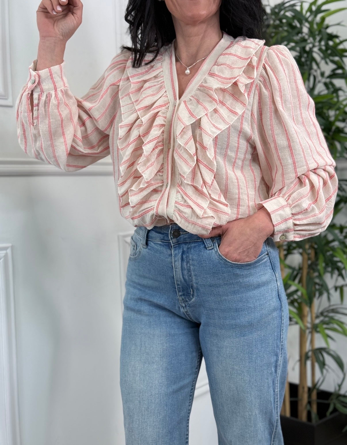 BLUSA CAPRICA CORAL