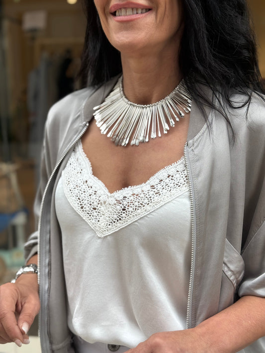 COLLAR REUS PLATA