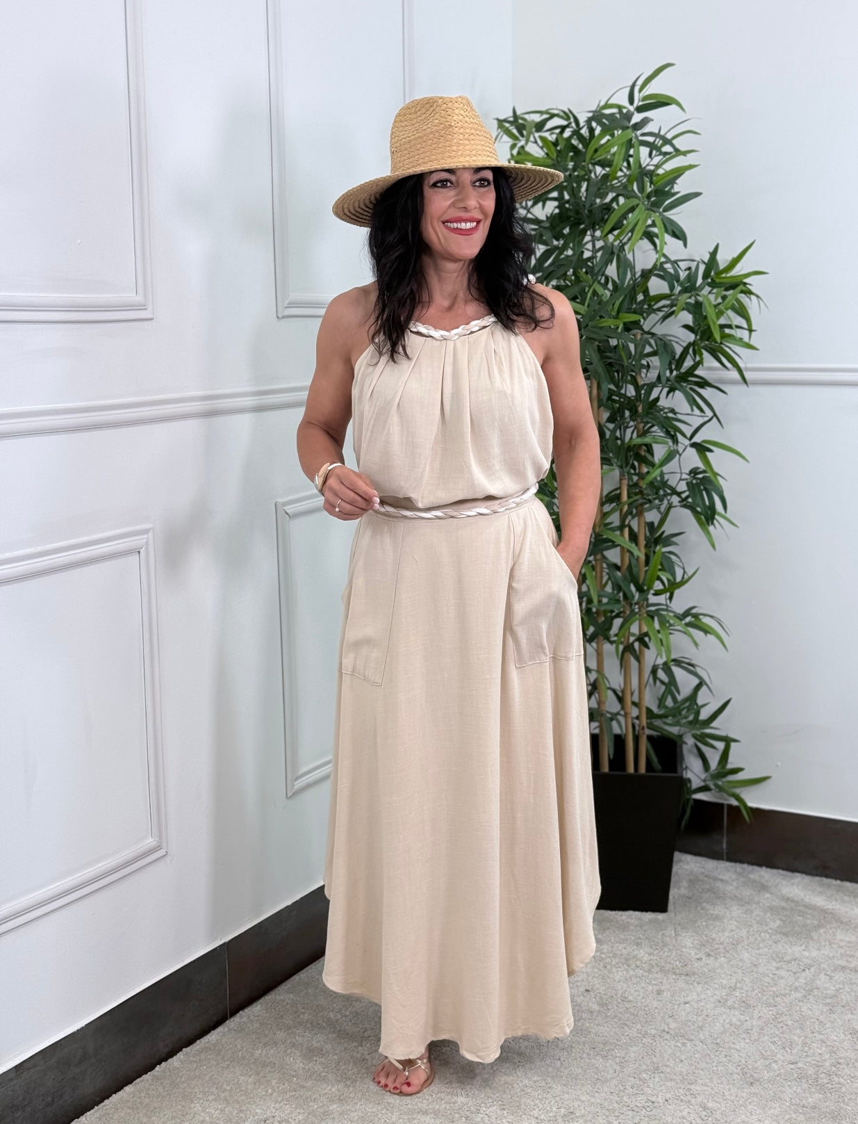 CONJUNTO FORMENTERA BEIGE