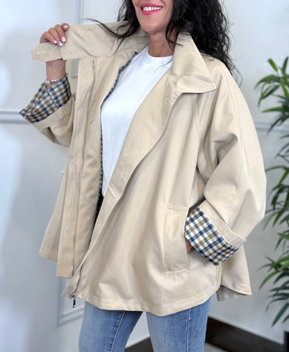 GABARDINA COAT BEIGE