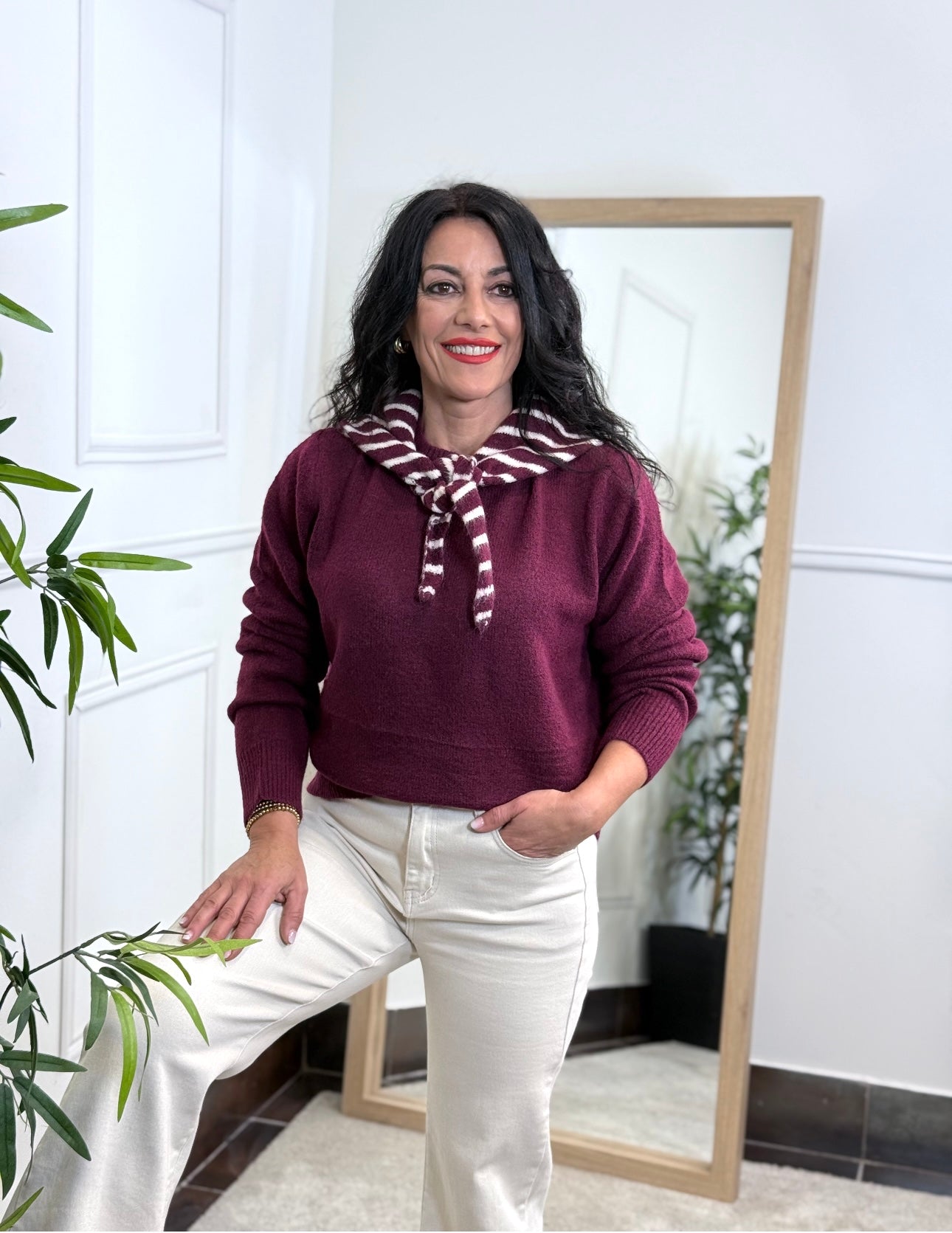 JERSEY BANDANA BURDEOS