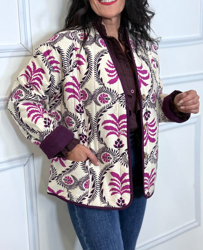 CHAQUETA ARIZONA VINO