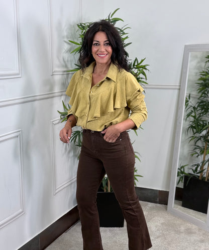 CAMISA LOLA AMARILLA