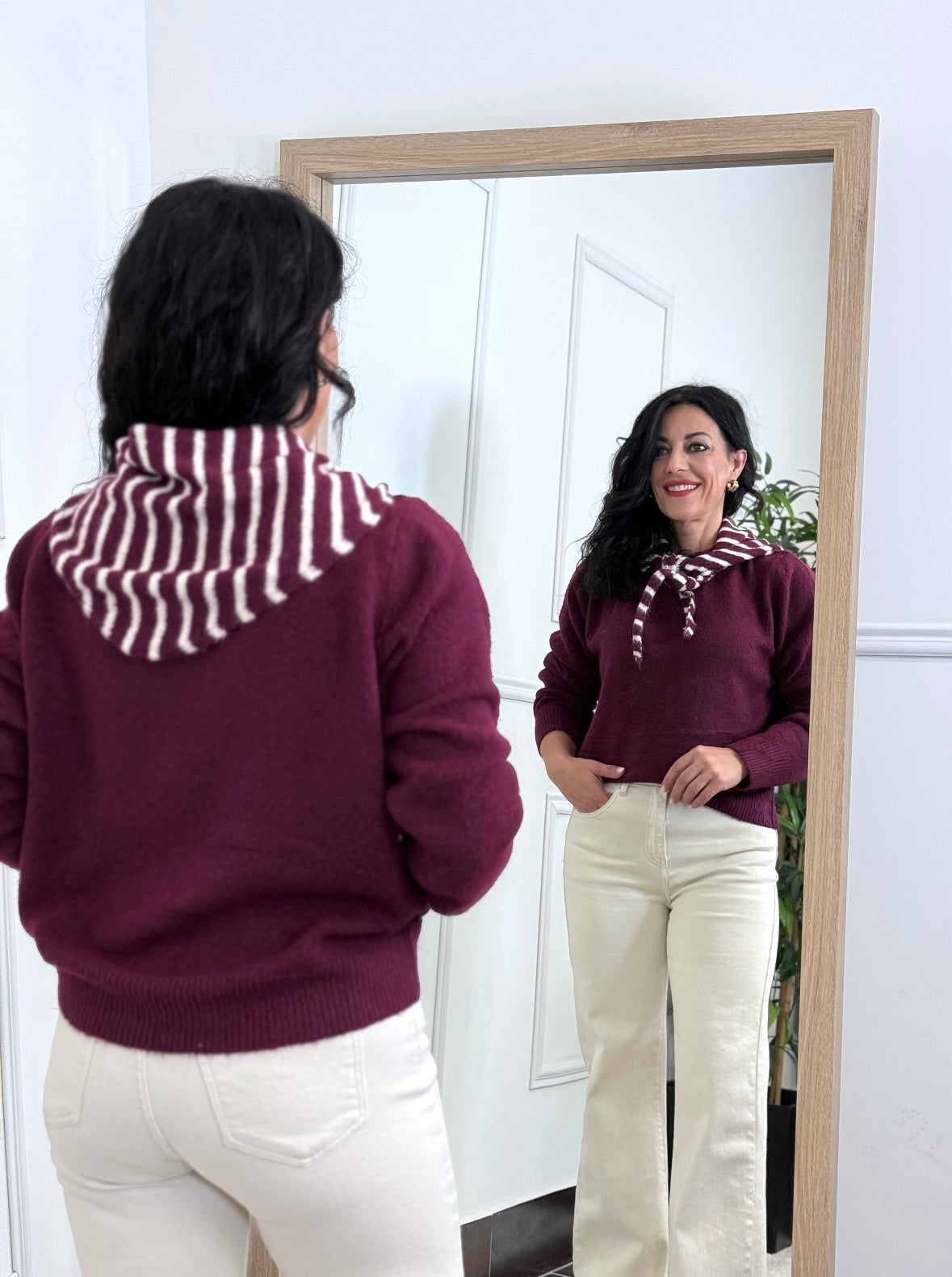 JERSEY BANDANA BURDEOS