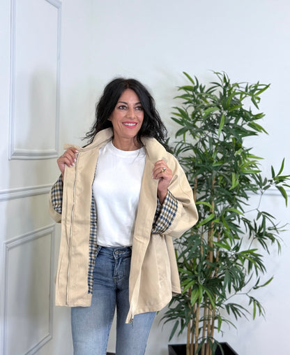GABARDINA COAT BEIGE