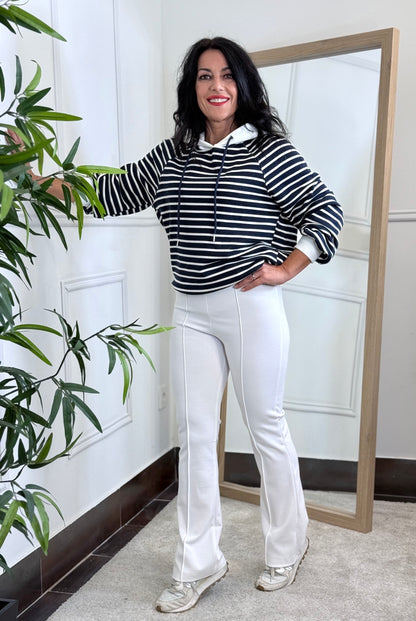 LEGGINS TEJIDO BLANCO