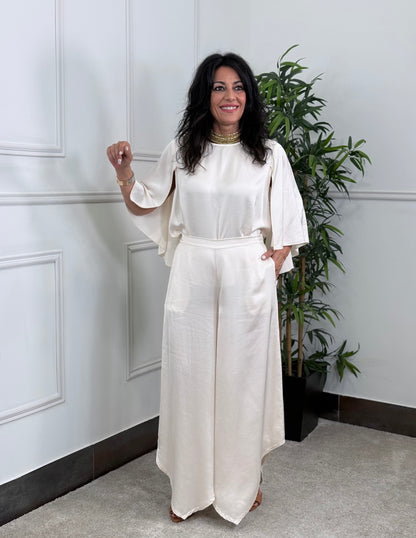 PANTALÓN DONNA BEIGE