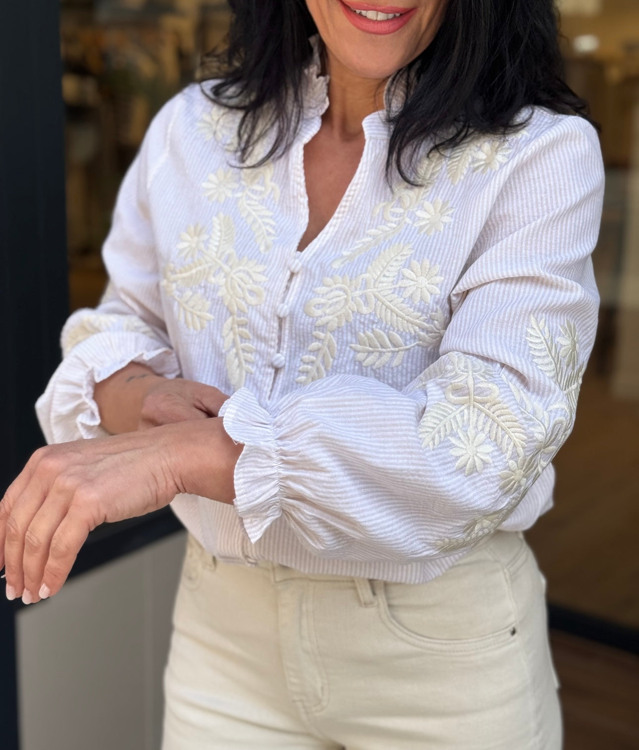 CAMISA WEAR BEIGE